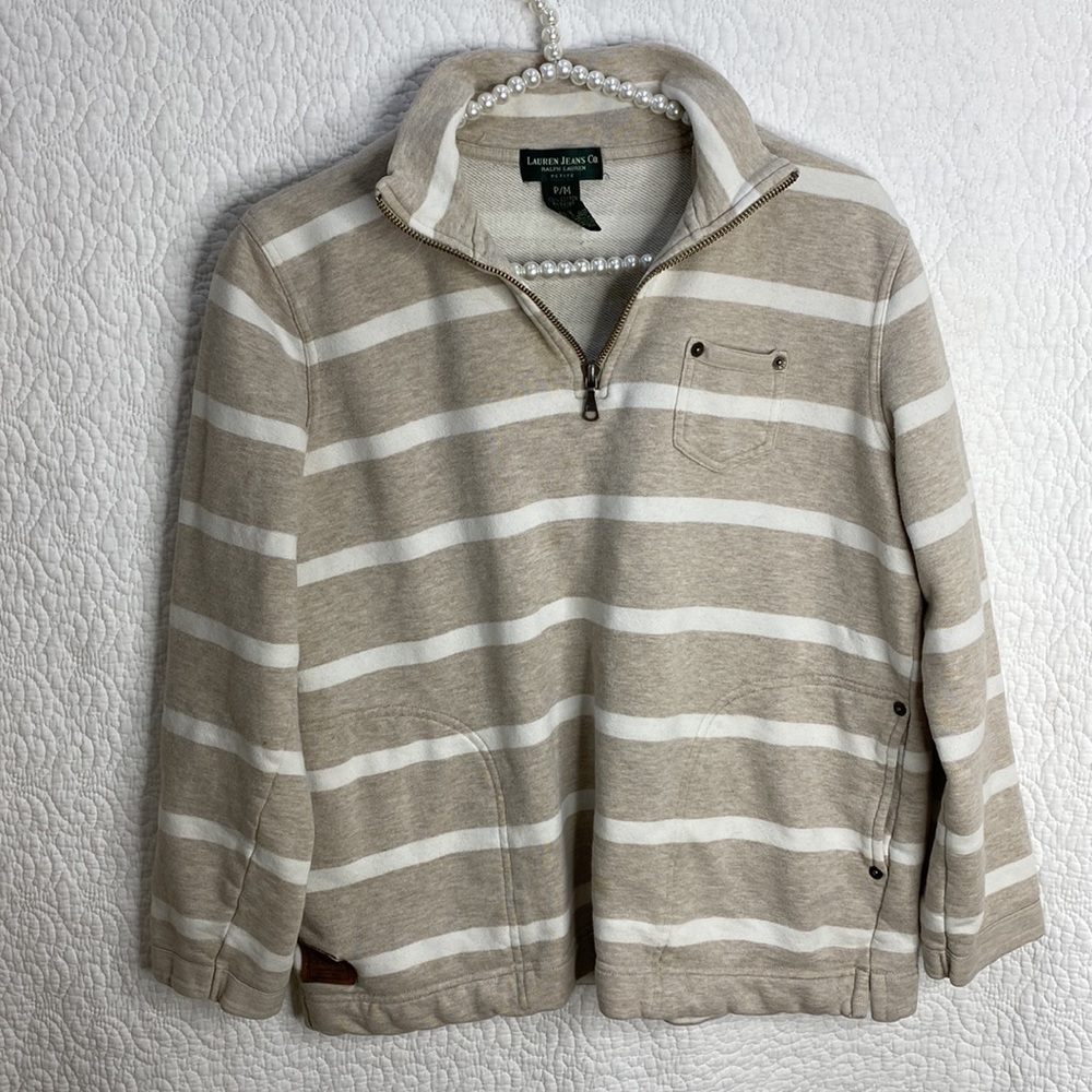 Lauren Ralph Lauren jeans nautical sweater - Picture 1 of 5